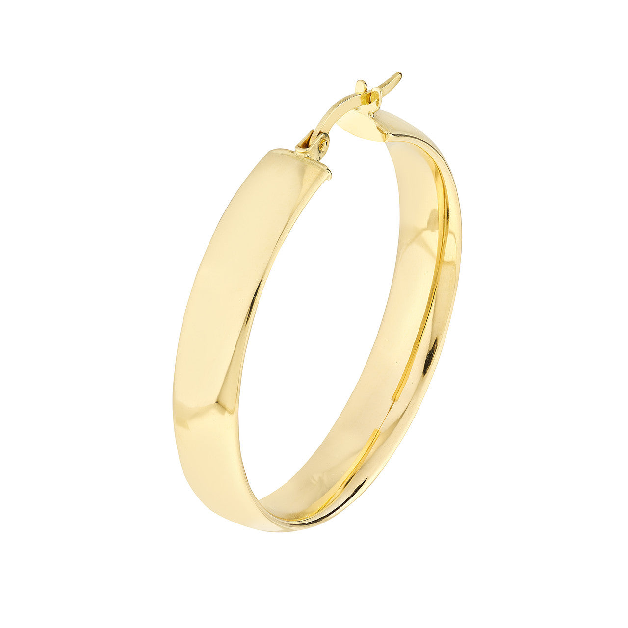 10K Gold Effortless Sophistication Hoops