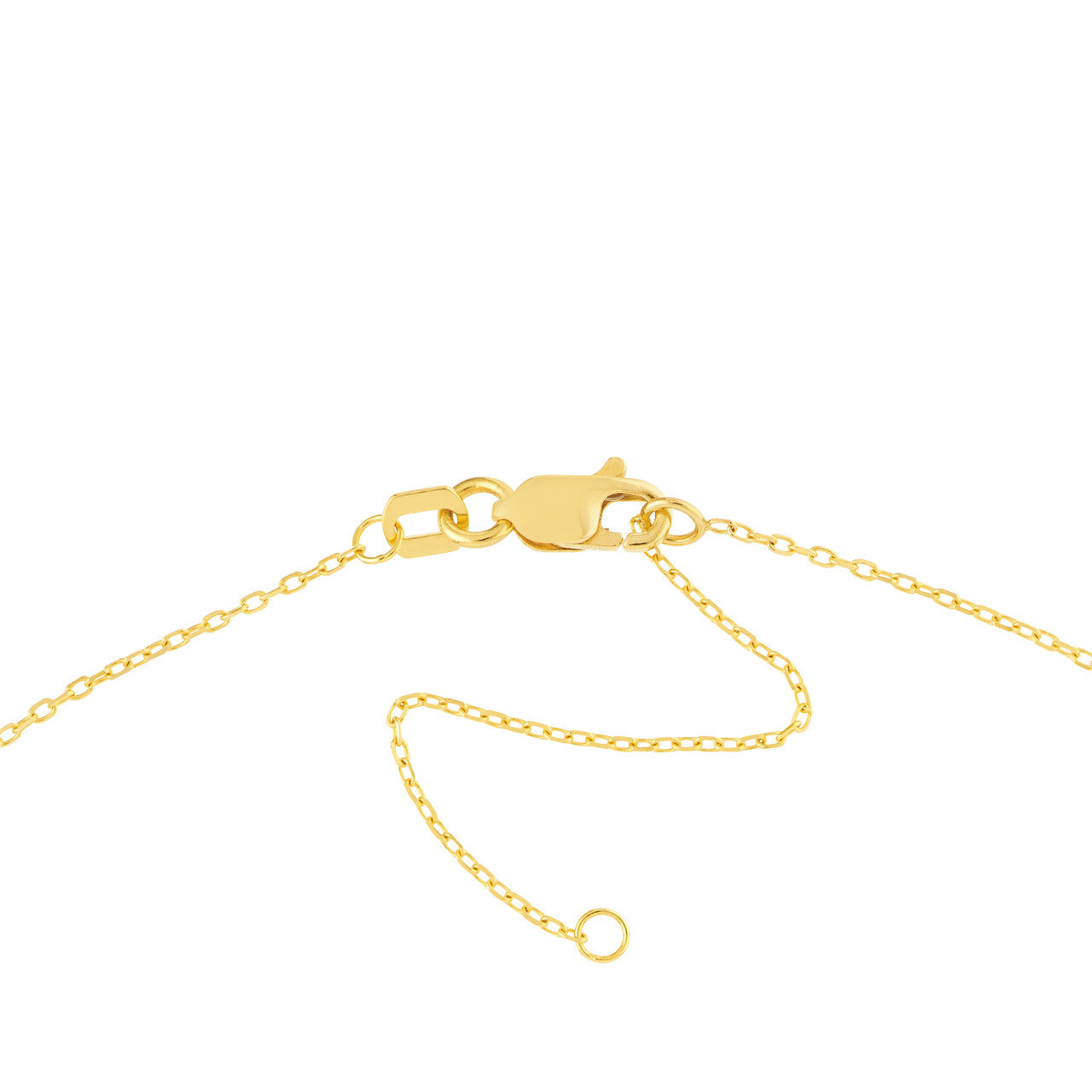 14K Gold - True Blue Heart Necklace