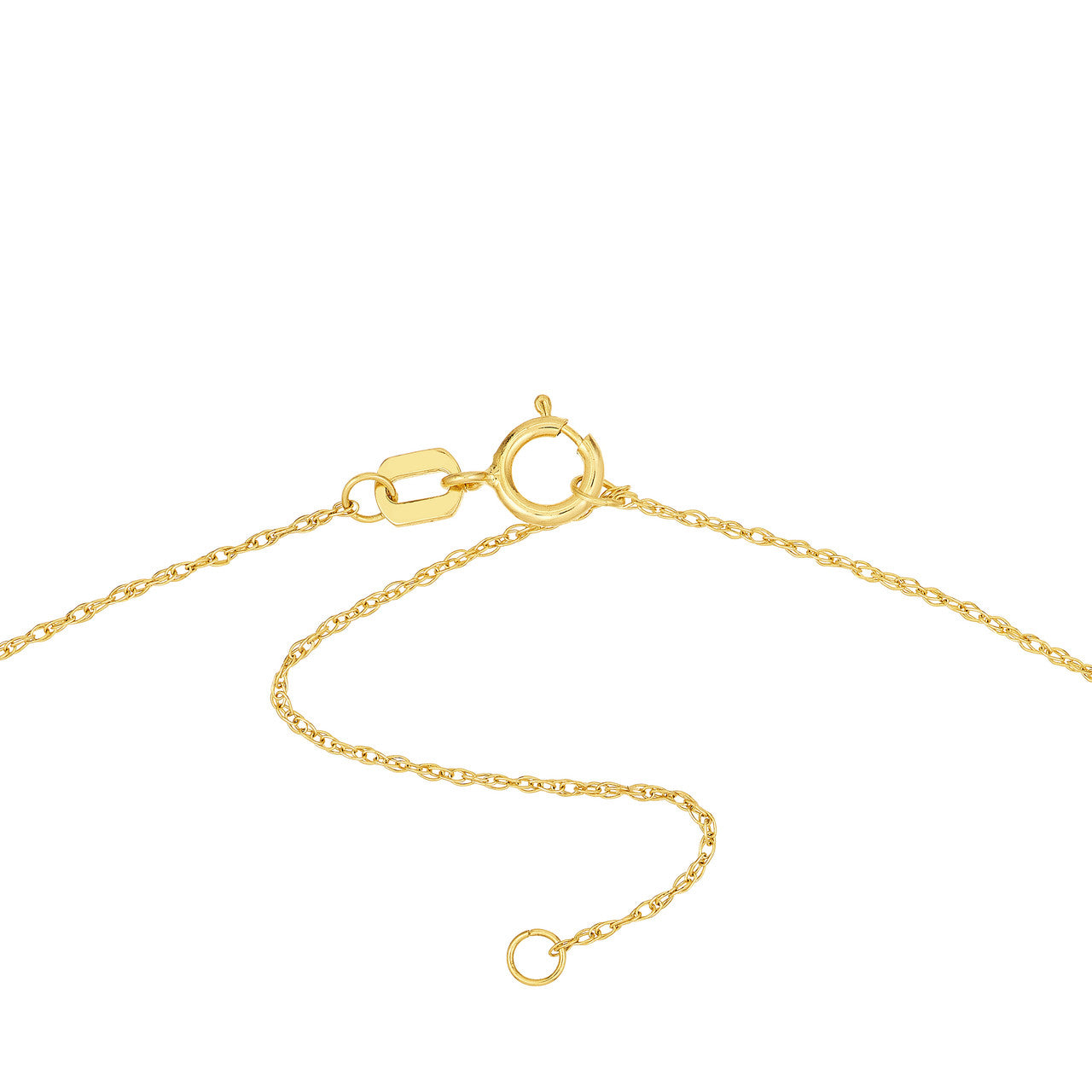 14K Solid Gold - Mini Sugar Skull Necklace