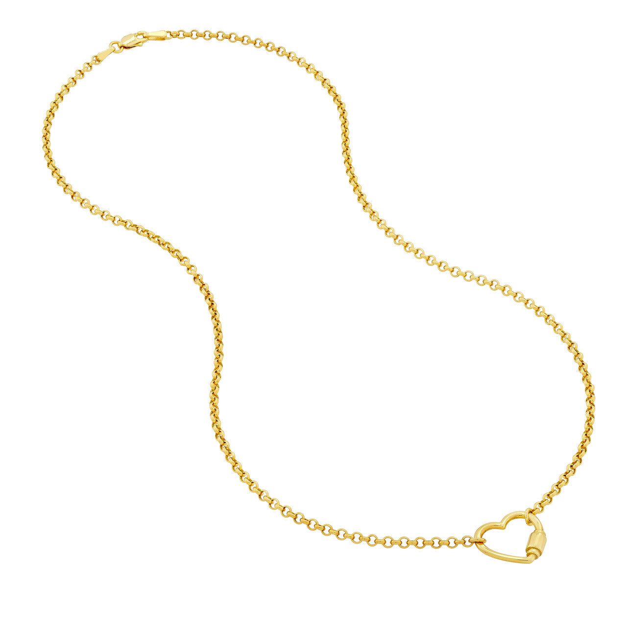 14K Gold - Lovely Embrace Necklace