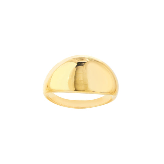 14K Gold - Timeless Classic Dome Ring