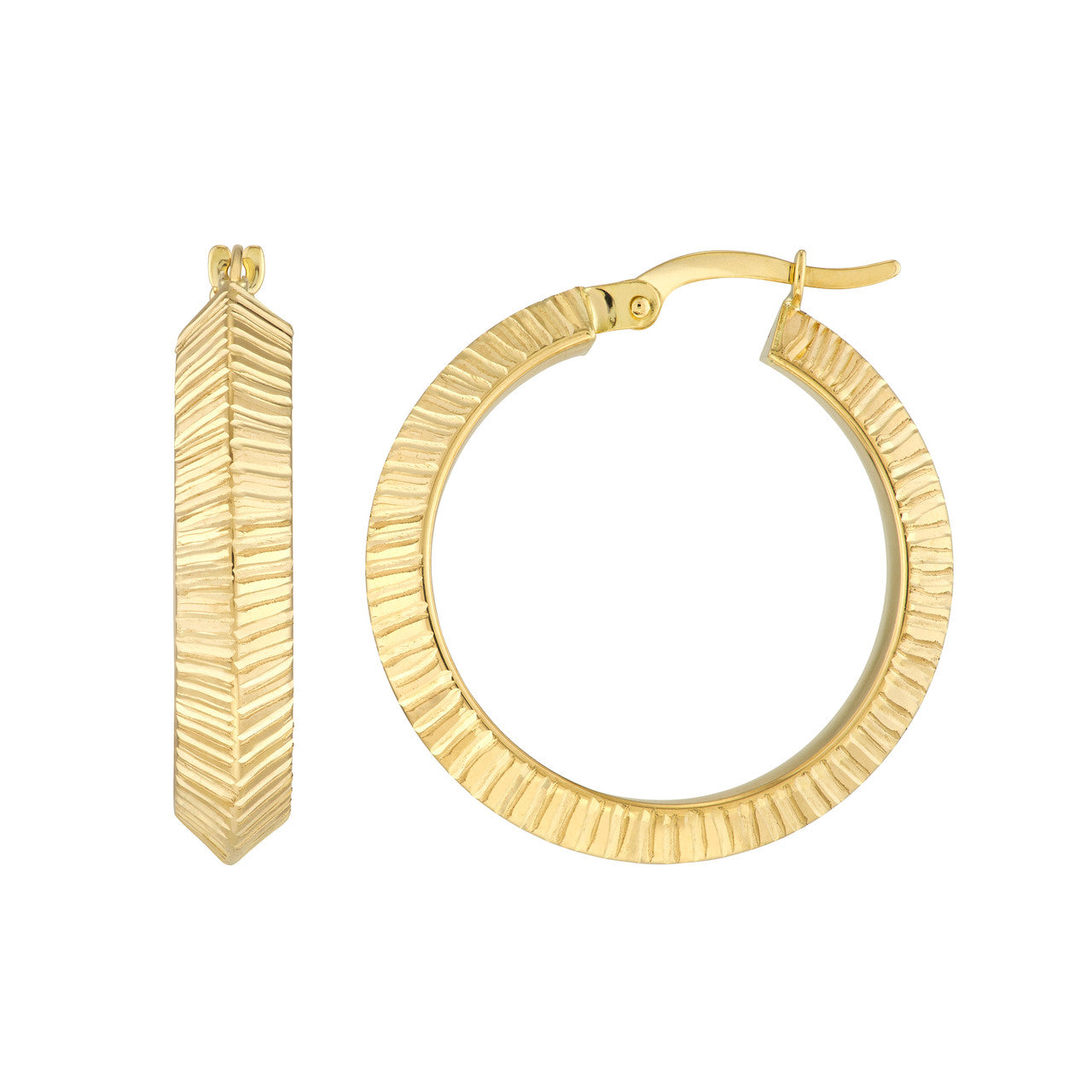14K Gold - Effortless Luxury Hoops