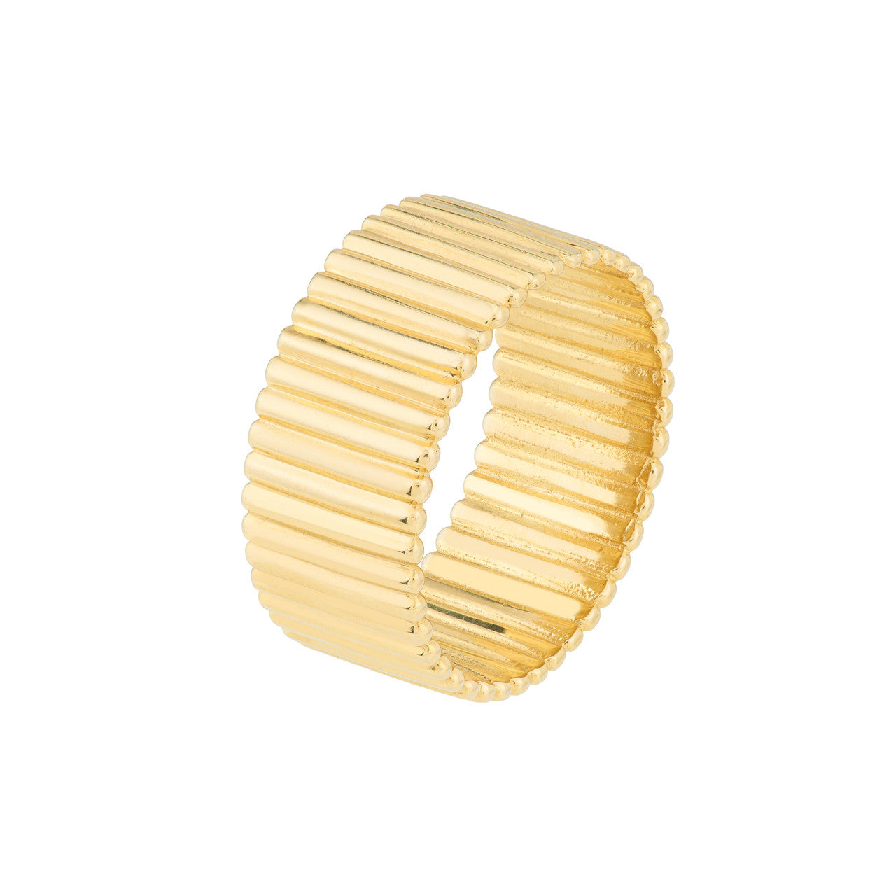 14K Gold - Golden Elegance Cigar Ring